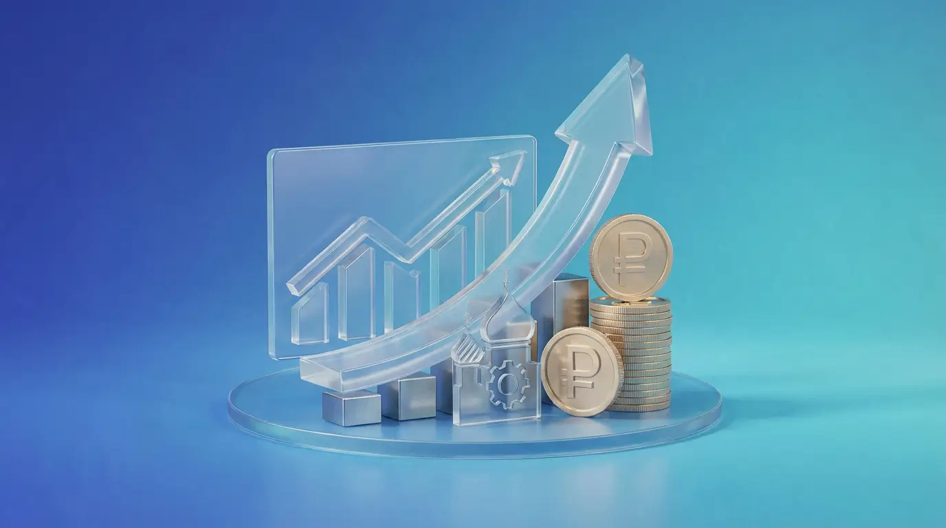 Минфин уверен в росте ВВП России на на 1,3% в следующем году