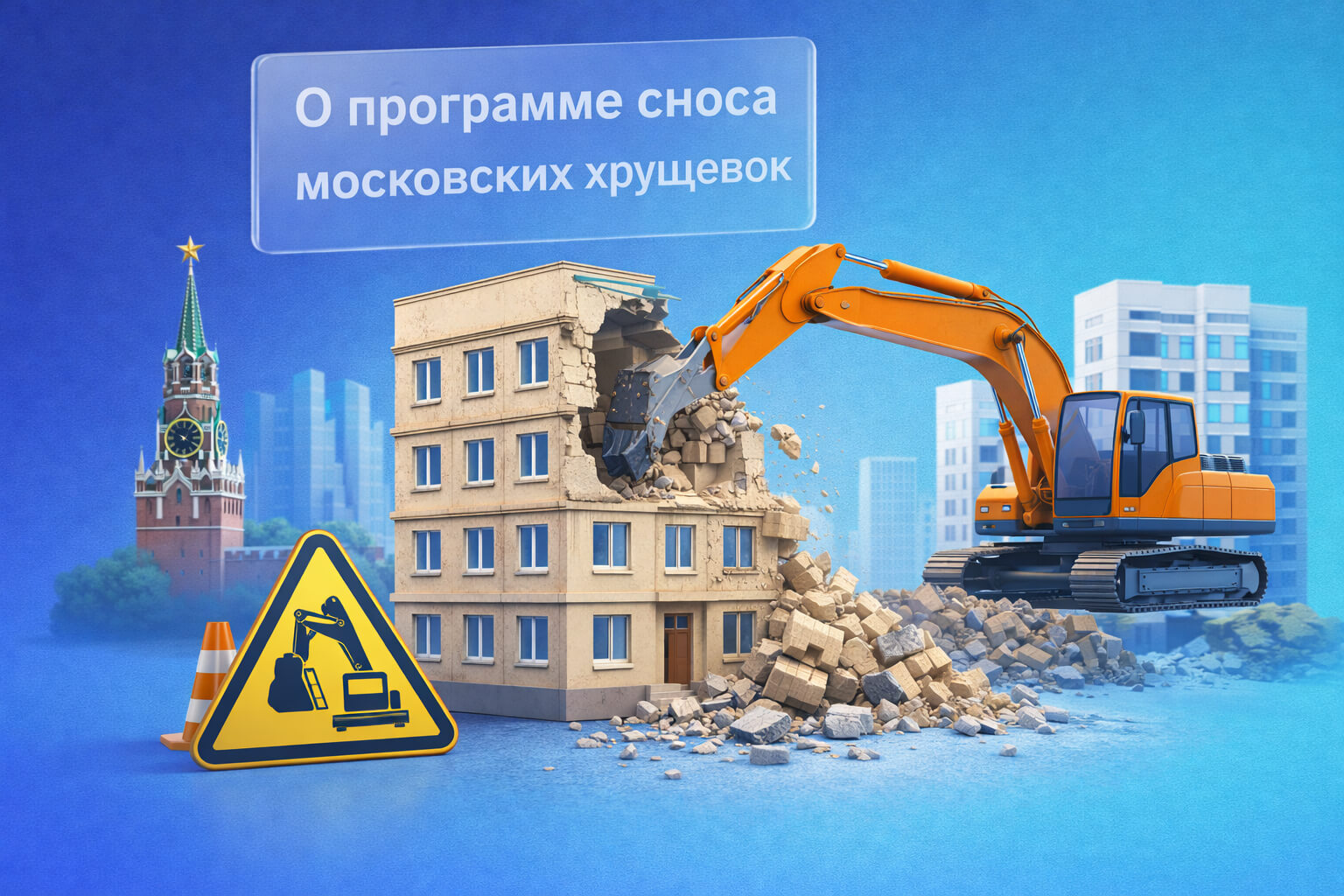 О программе сноса Московских "хрущевок"