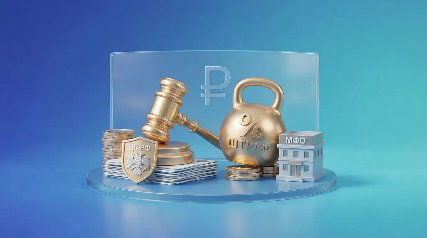 Центробанк РФ установил новые требования к штрафам для МФО
