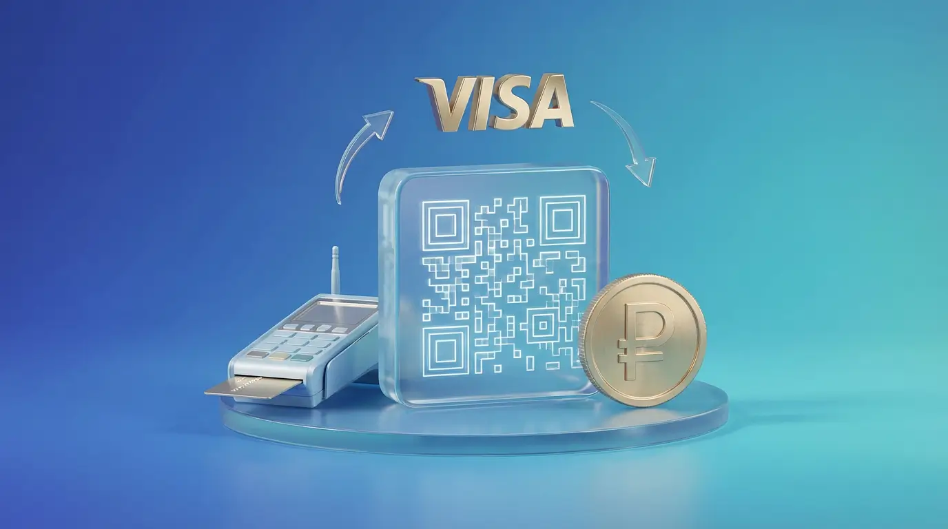 Visa установила новые тарифы для платежей в российских магазинах посредством QR-кода