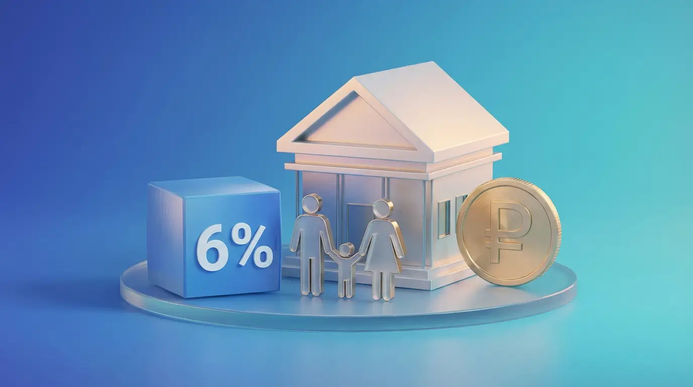 Льготная ставка 6% по ипотеке семьям с детьми распространится на весь срок кредита