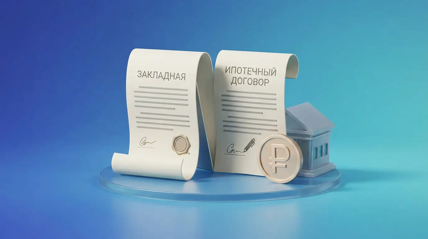 Чем закладная отличается от ипотечного договора