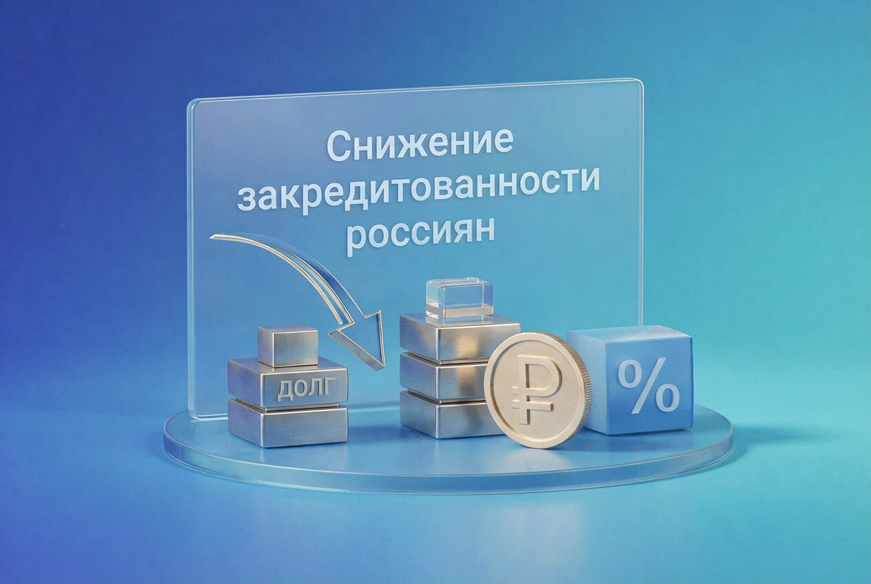 НБКИ: уровень закредитованности россиян за полгода снизился