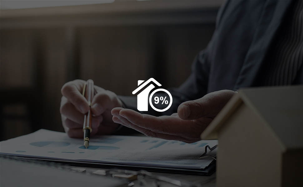 Средняя ипотечная ставка по ипотечным займам в РФ достигла исторического минимума