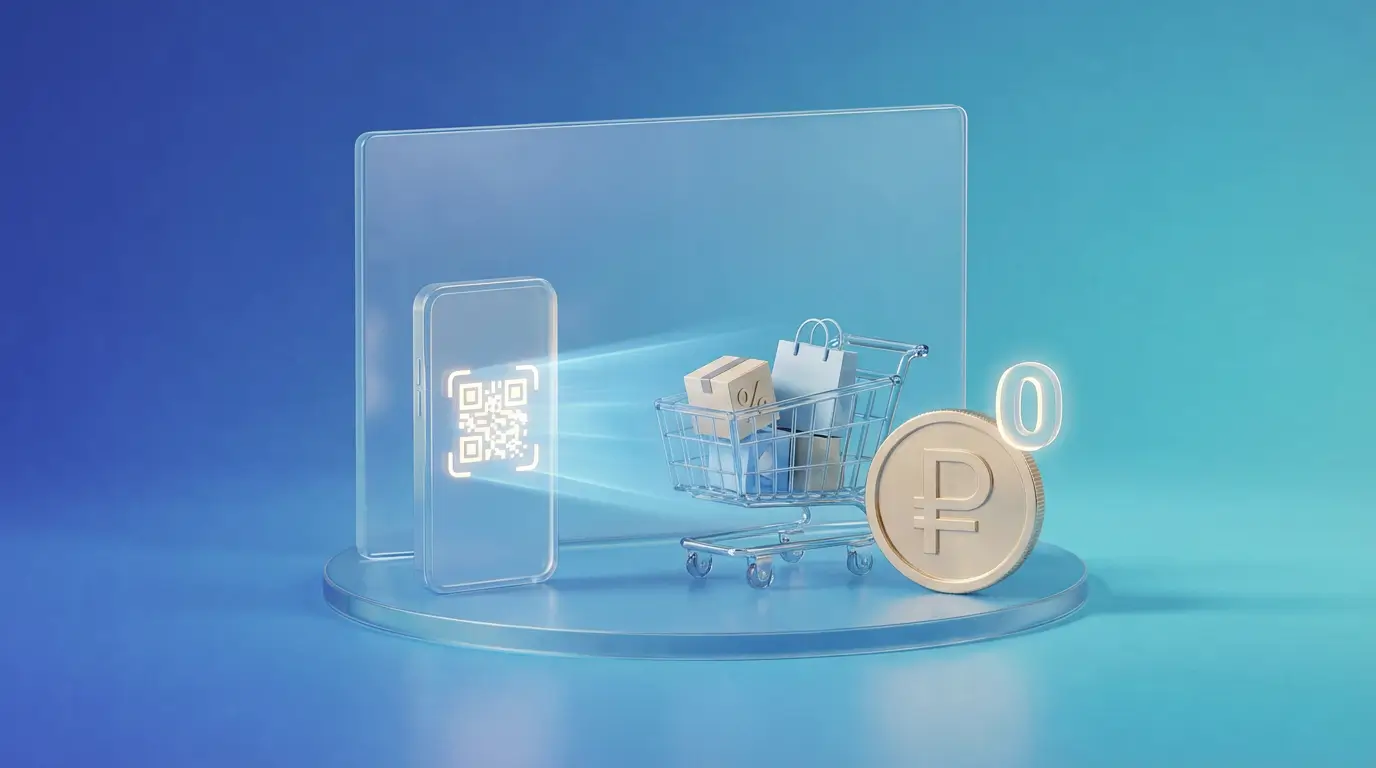 Центробанк сделает оплату товаров и услуг по QR-коду в СБП бесплатной