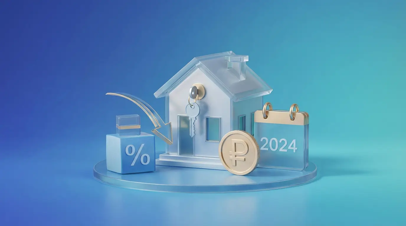 Средние ставки по ипотеке могут упасть до 7,9 процентов к 2024 году