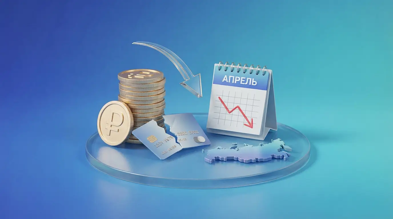 В апреле текущего года россияне стали меньше оформлять микрокредитов