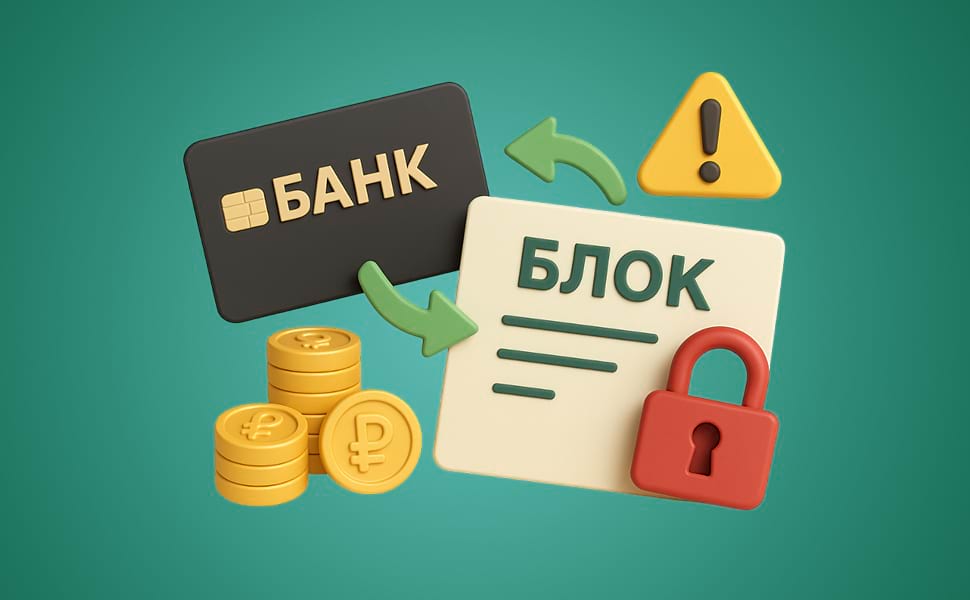 Почему частые переводы между счетами приводят к блокировке?