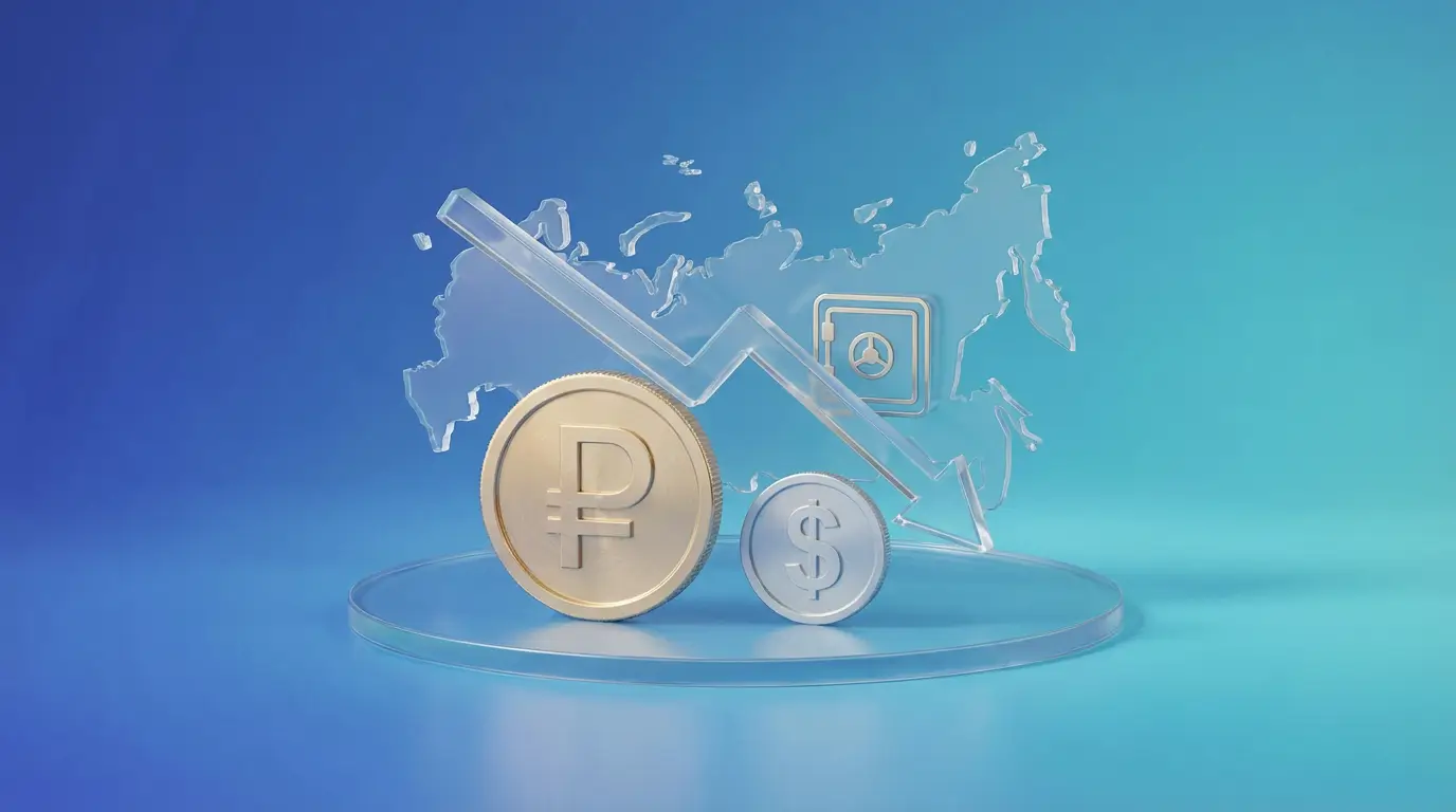 Центробанк прогнозирует снижение доли долларовых вкладов россиян