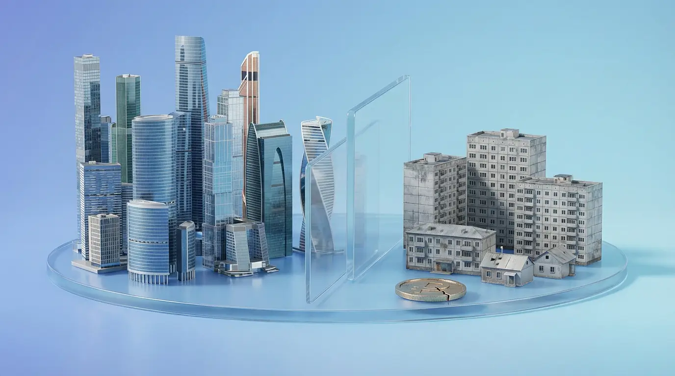 Окраины столицы постепенно превращаются в районы для малообеспеченных