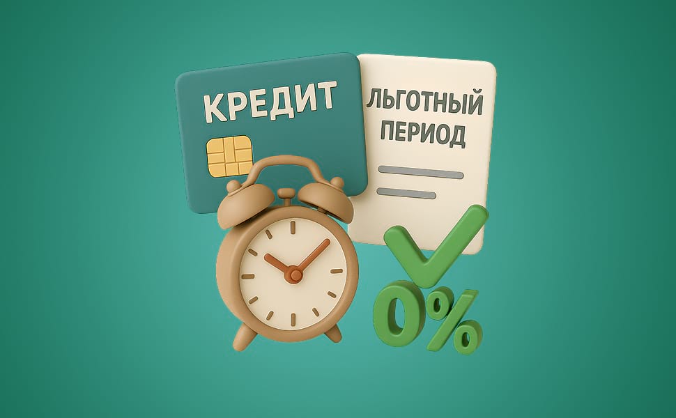 Как работает льготный период по кредитной карте?