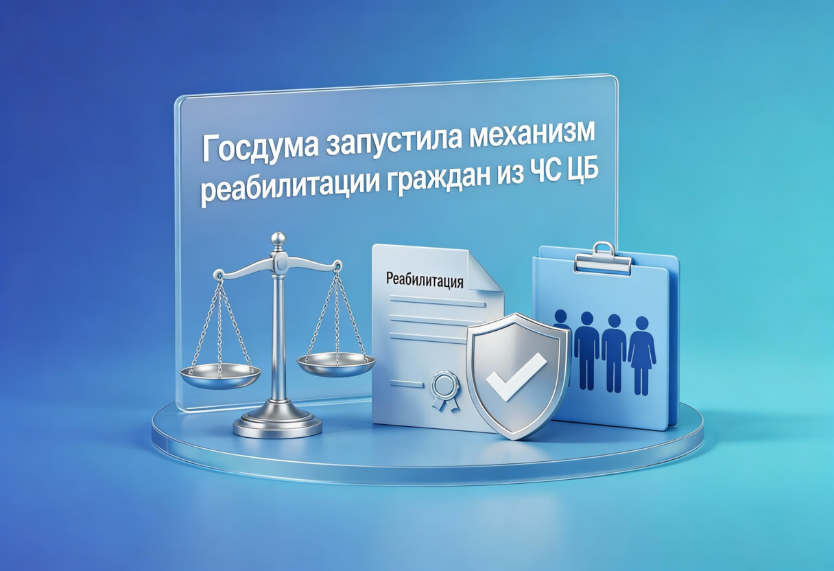 Госдума запустила механизм реабилитации граждан из ЧС ЦБ.