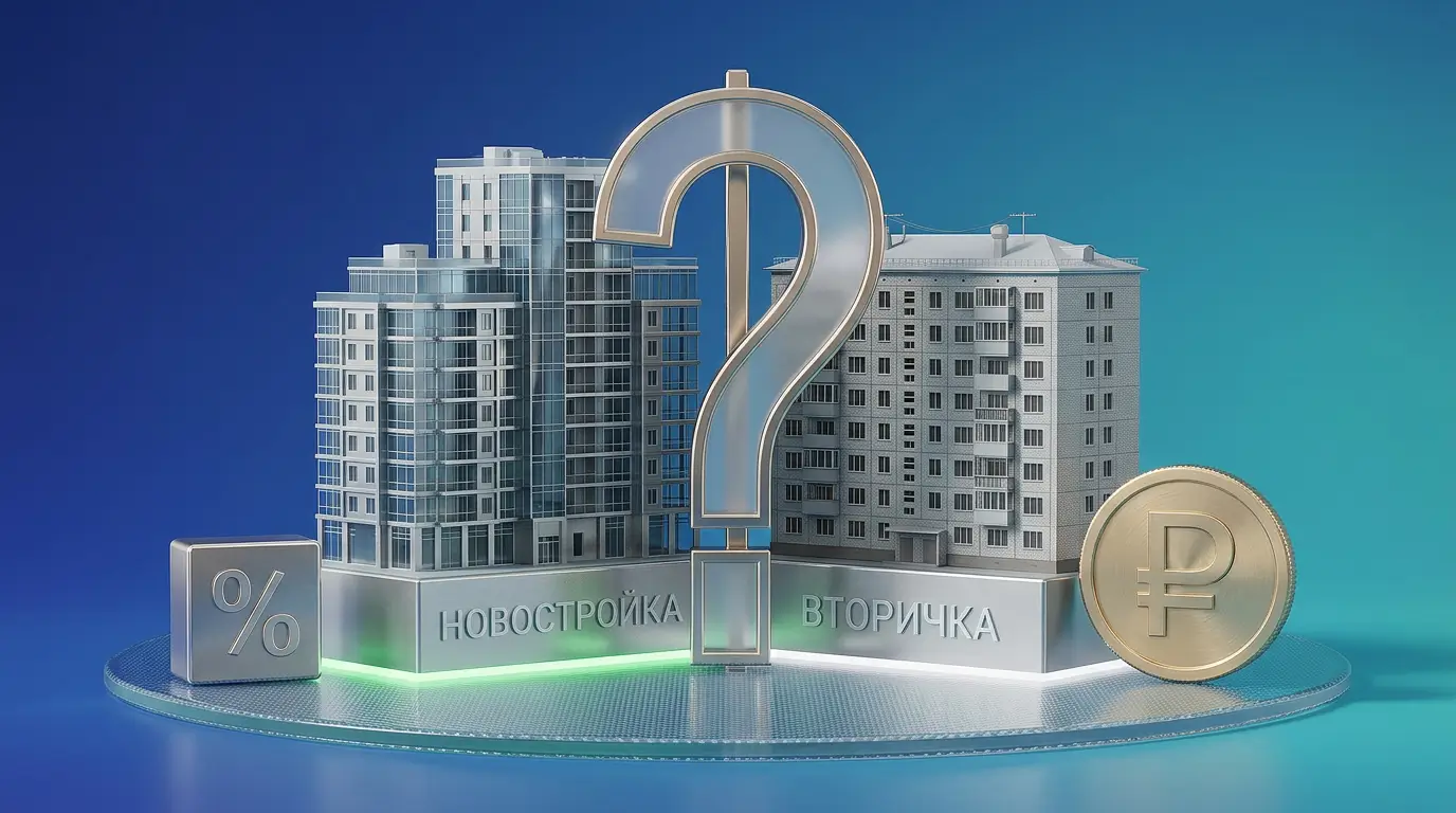 Новостройка или вторичка без взноса: что выгоднее в 2026 году