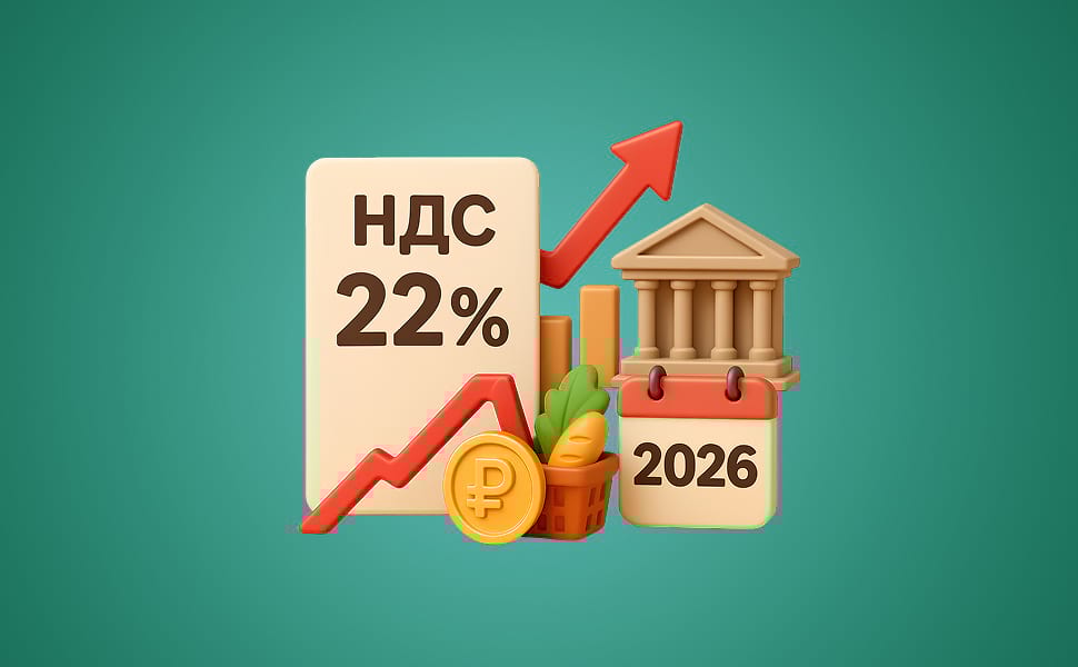 Повышение НДС до 22%: последствия для цен и экономики с 2026 года