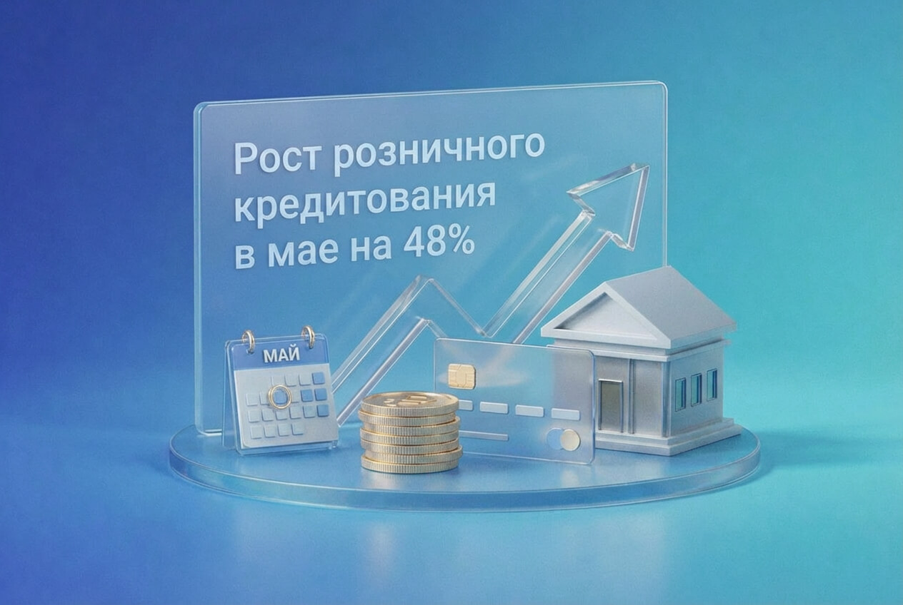 ​ОКБ: объемы розничного кредитования в мае выросли на 48%